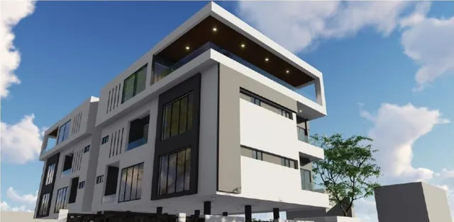 Contemporary multi-storey residential building by Titan Construction at 31C Cupper Road, Ikoyi, Lagos