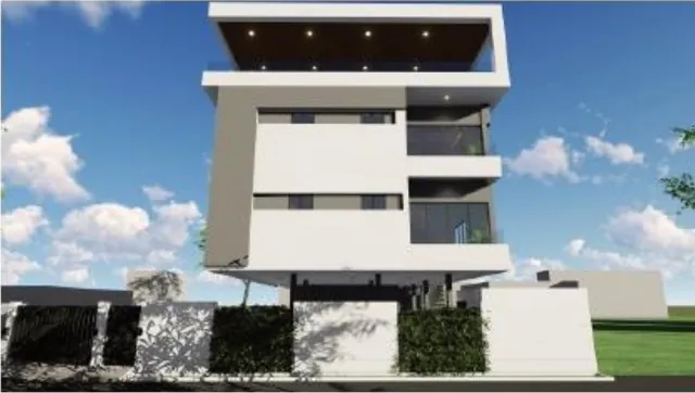 31C Cupper Road, Ikoyi: side view showing the upper-floor terraces